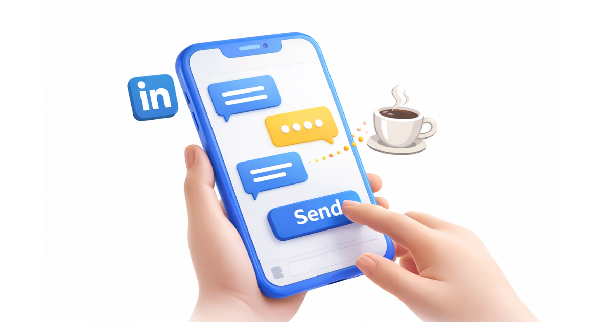 링크드인 커피챗 요청, 수락하기 전에 딱 6가지만 확인하세요