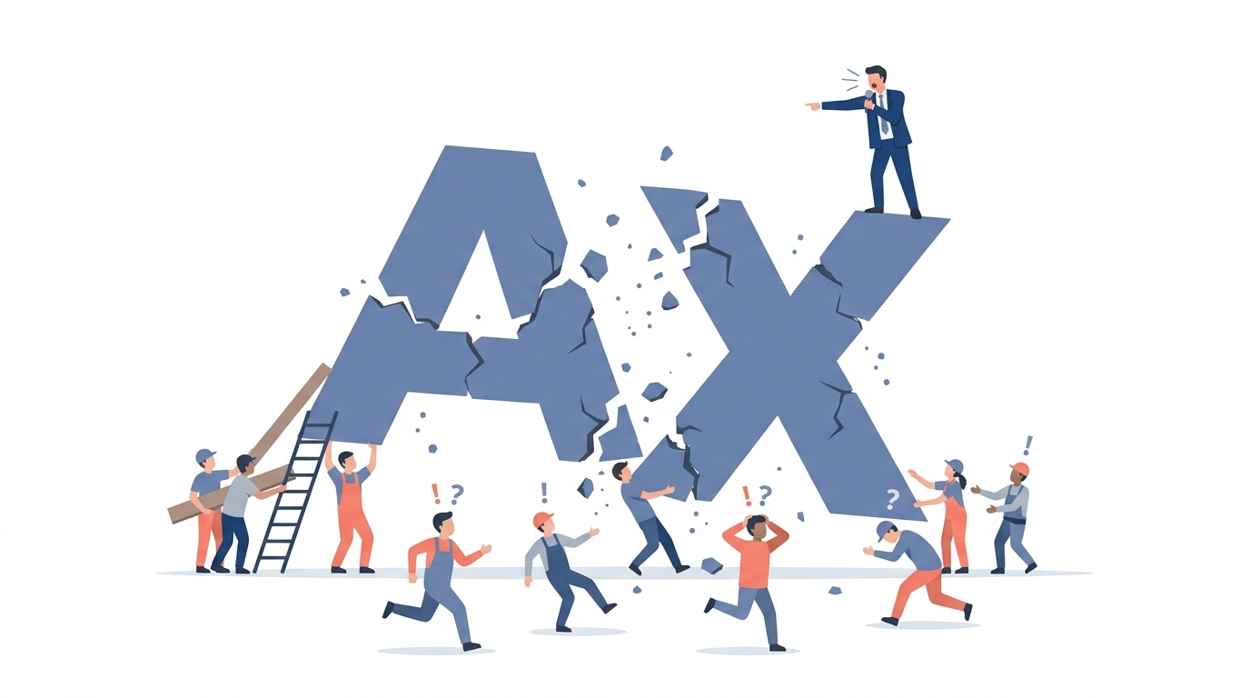 AX, 95%가 실패하는 진짜 이유