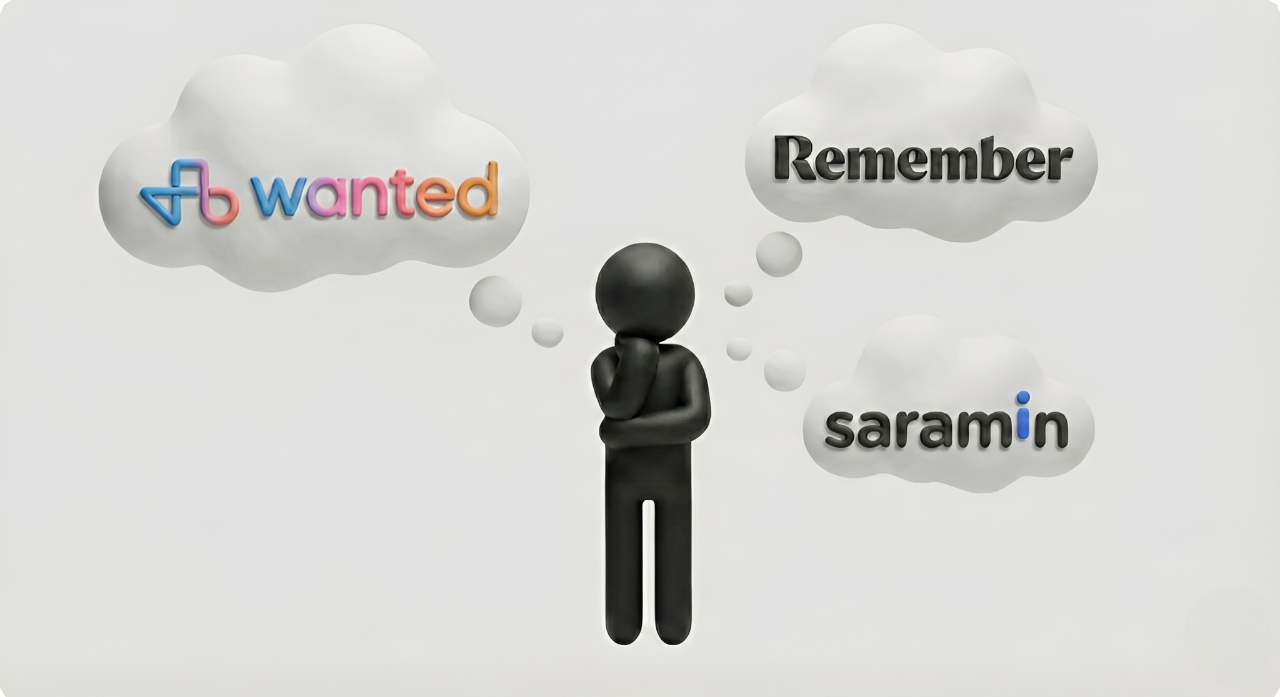 사람인 채용 vs 원티드 채용 vs 리멤버 채용, HR 담당자의 선택은?