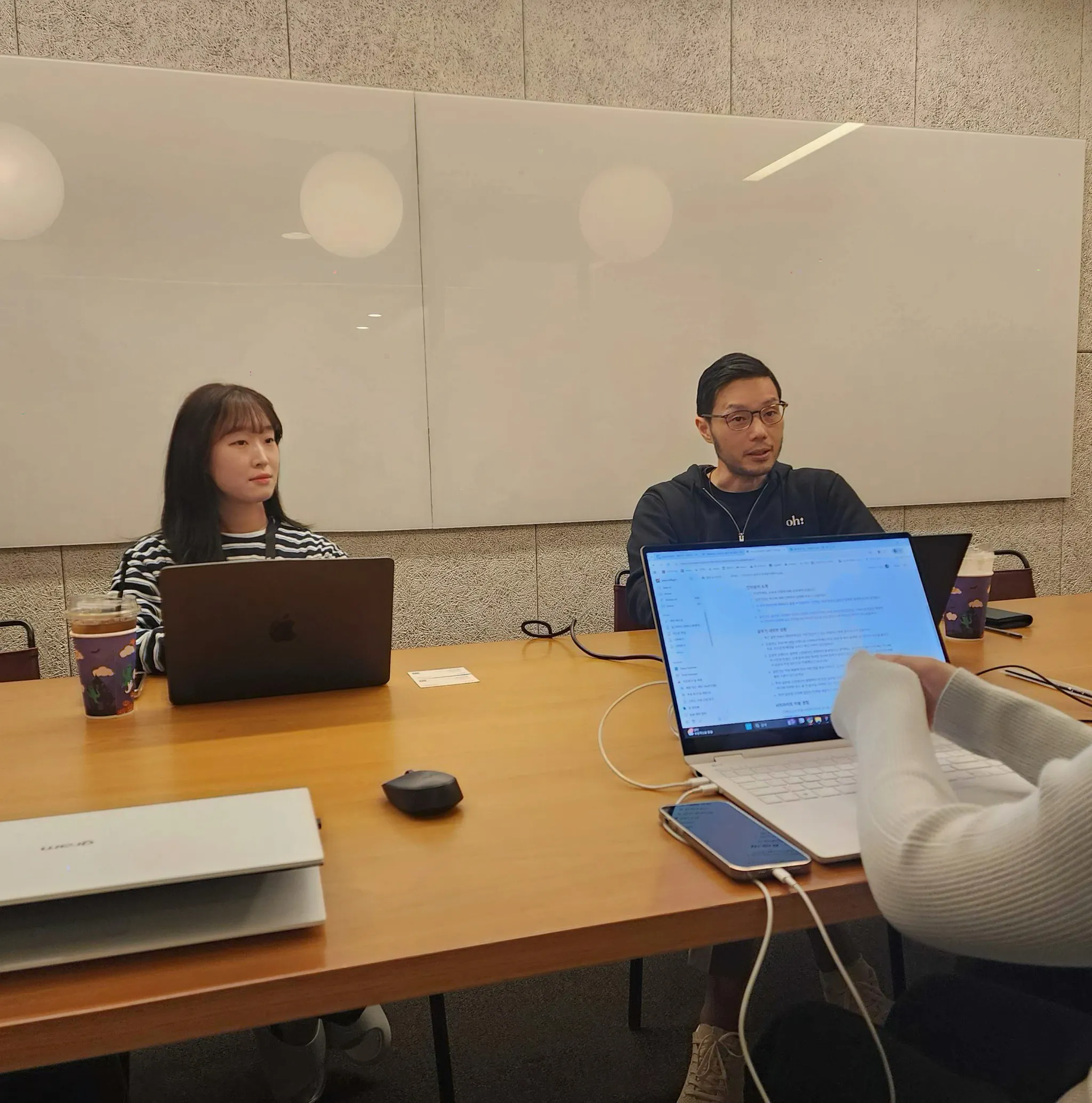 글루가 송지현 인사운영팀장, 정세필 디렉터