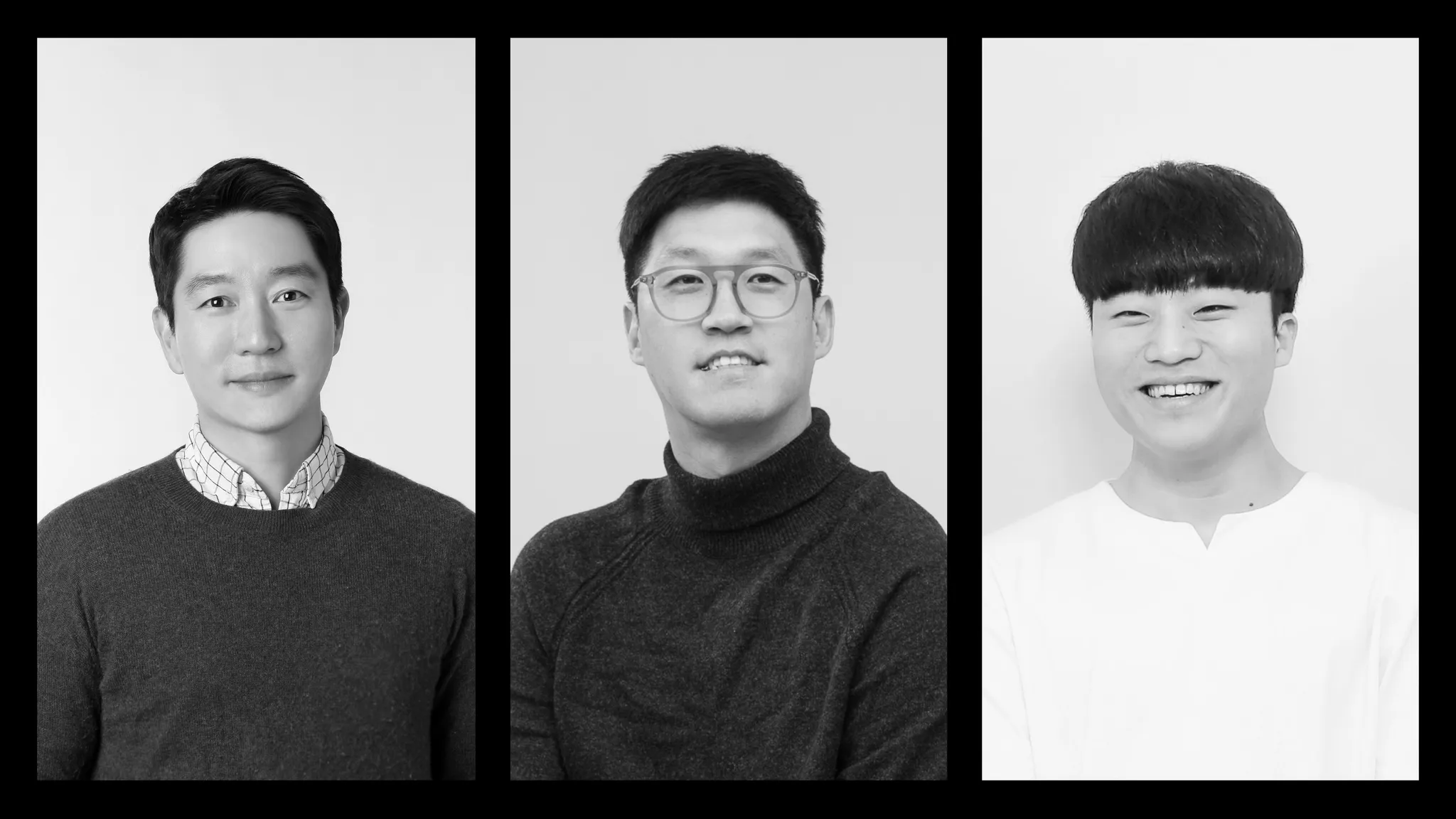 왼쪽부터 양승모 공동대표, 최은수 공동대표, 정현우 CTO